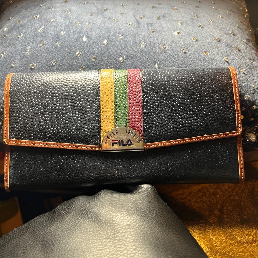 Biella Italia Fila Long Wallet